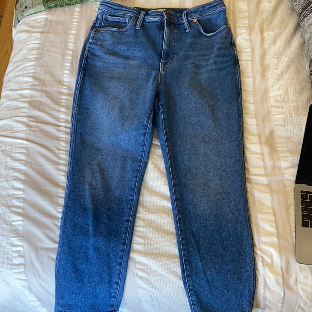 Madewell Curvy Stovepipe Jeans- size 30